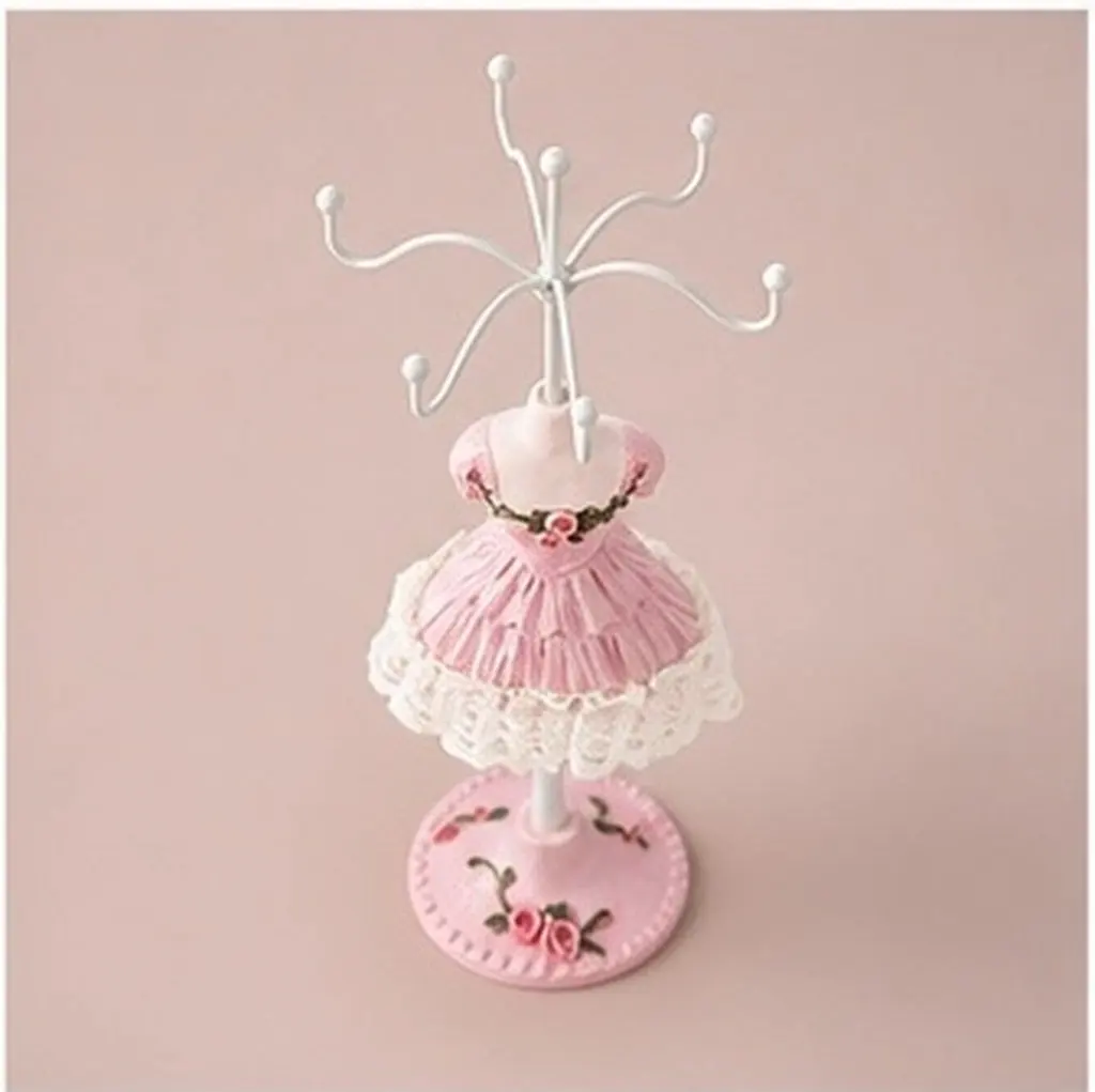 Jewelry Stand Display Necklace Displays Earrings Organizer Decorative Holder