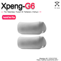 For XPeng G6 2023-2025 Car Neck Pillow Seat Headrest Lumbar Spine Protectio Auto interior accessories