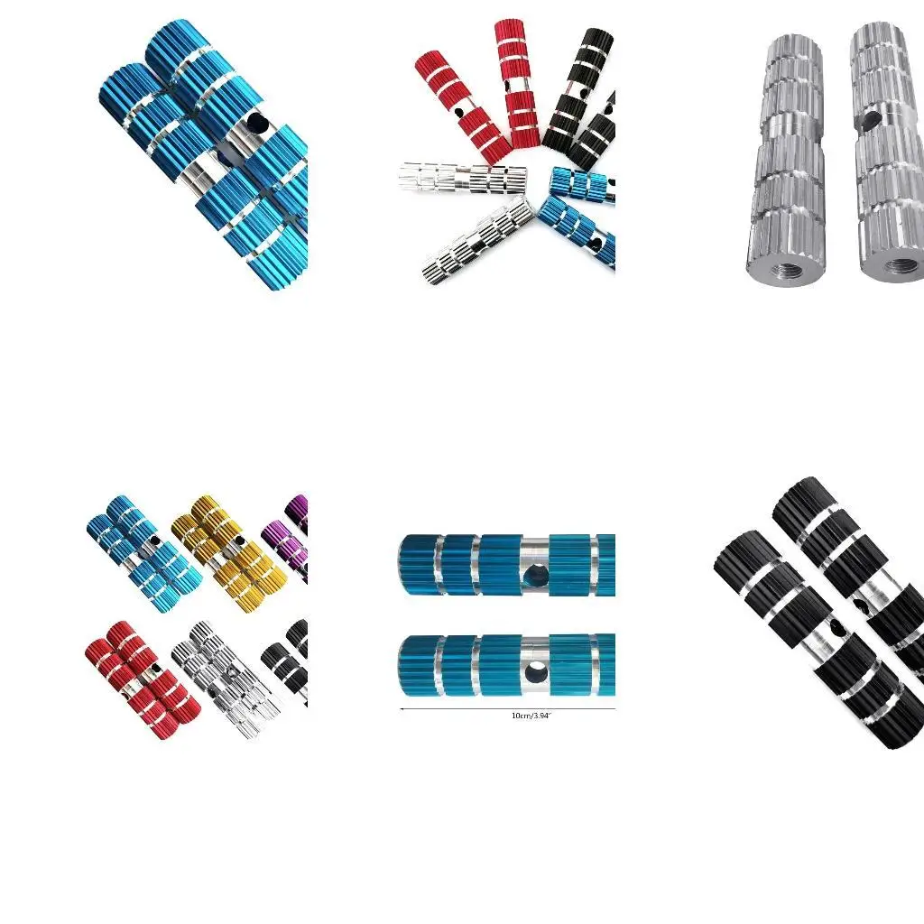 

652F Bike Pegs Aluminum Alloy Rear Stunt Pegs Bikes Cylinder Pedal Foot Stand