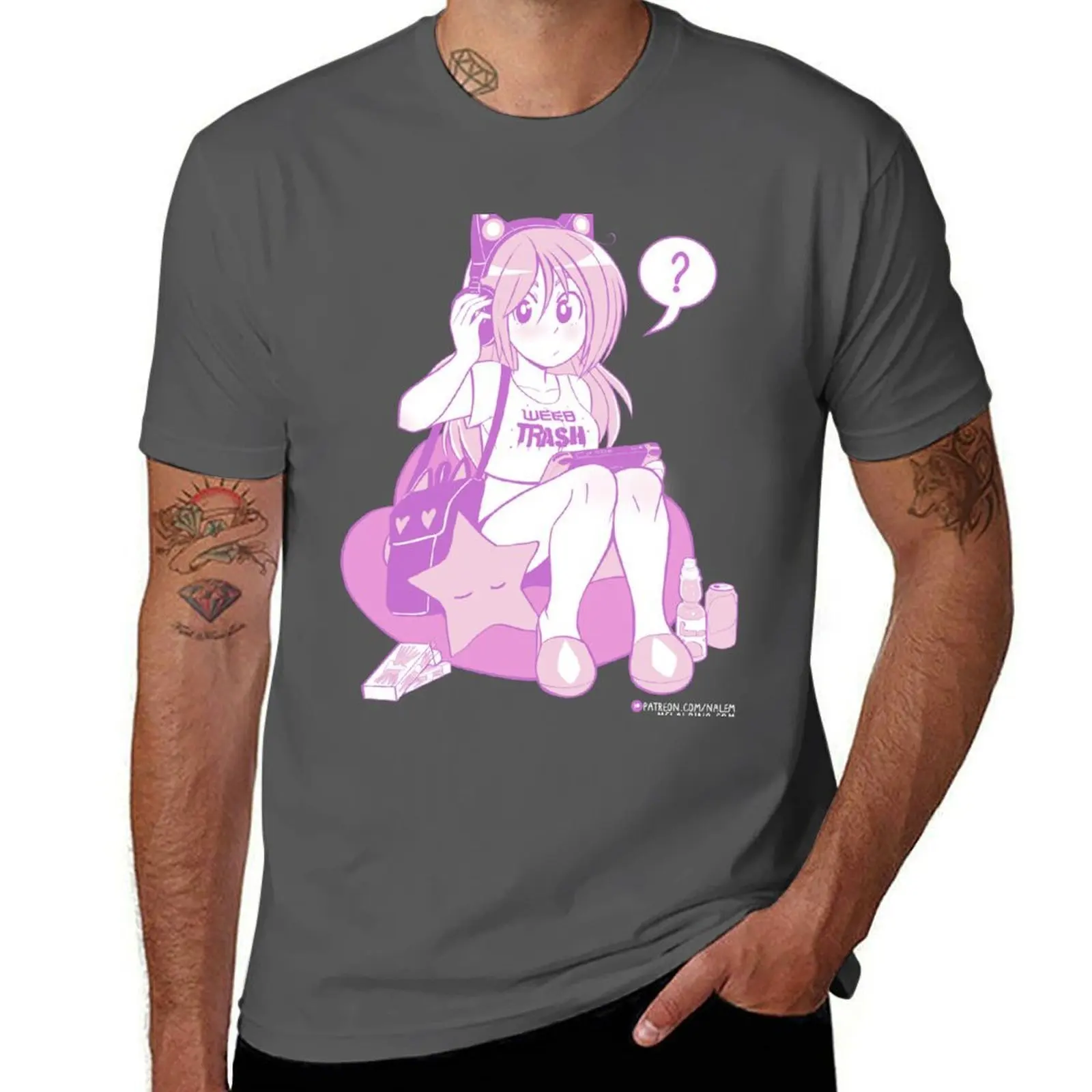 

Weeb Trash 2.0 T-Shirt cotton t shirt pack t shirt man cotton T-Shirt