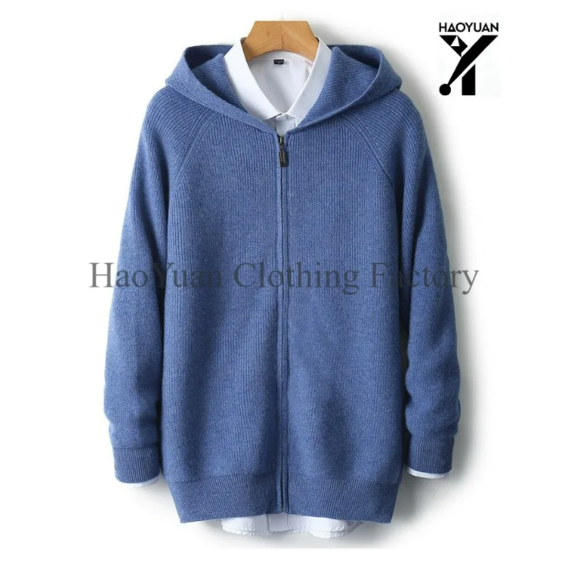 Men's Warm Jacket Loose Elastic Casual Outdoor Cycling Hiking Camping Tourism Running Sports Business Home Men's Hooded Cardigan