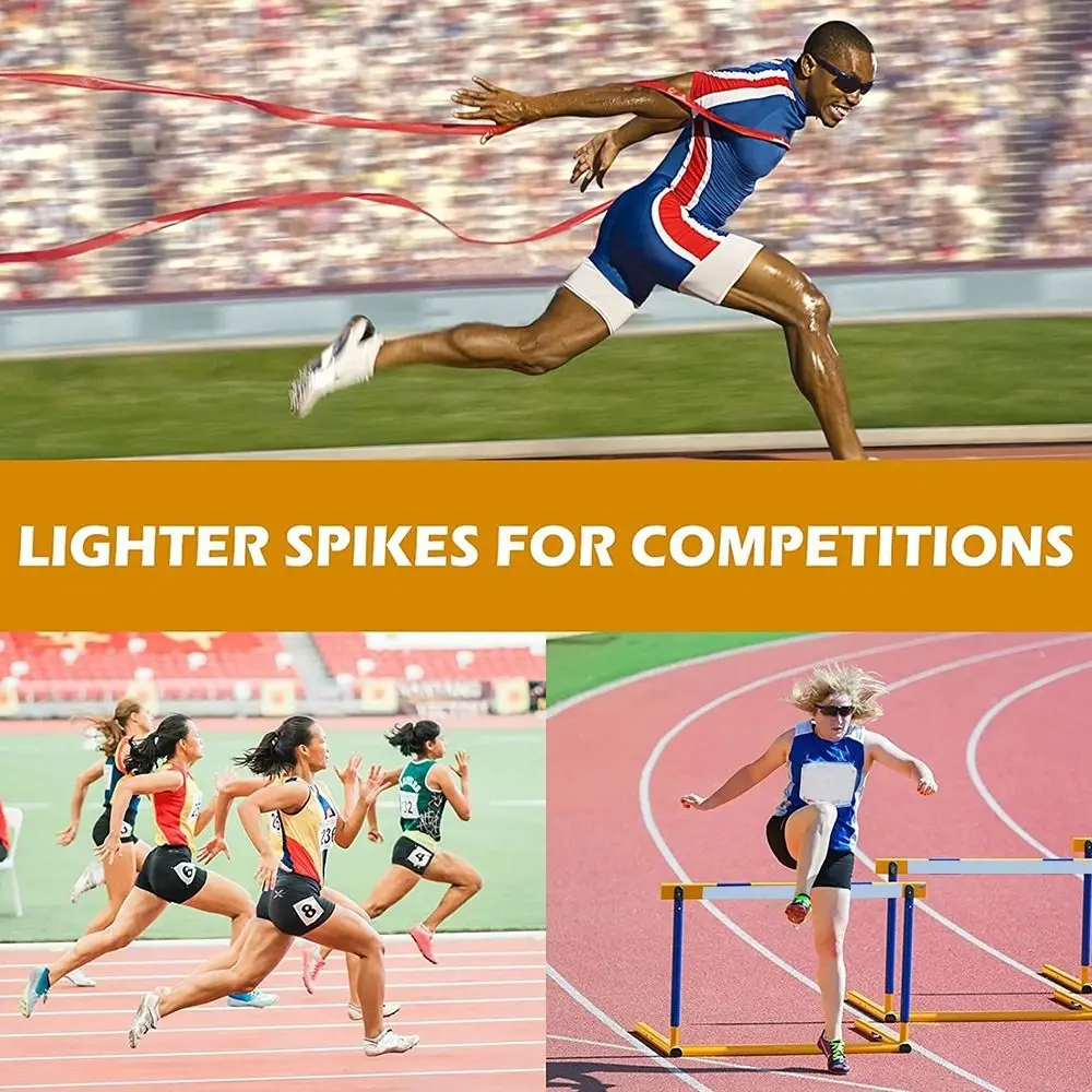 20pcs 20pcs Cross Country 1/4 Inch Track Field Carbon Spikes for Track Shoes With Wrench Track Spikes