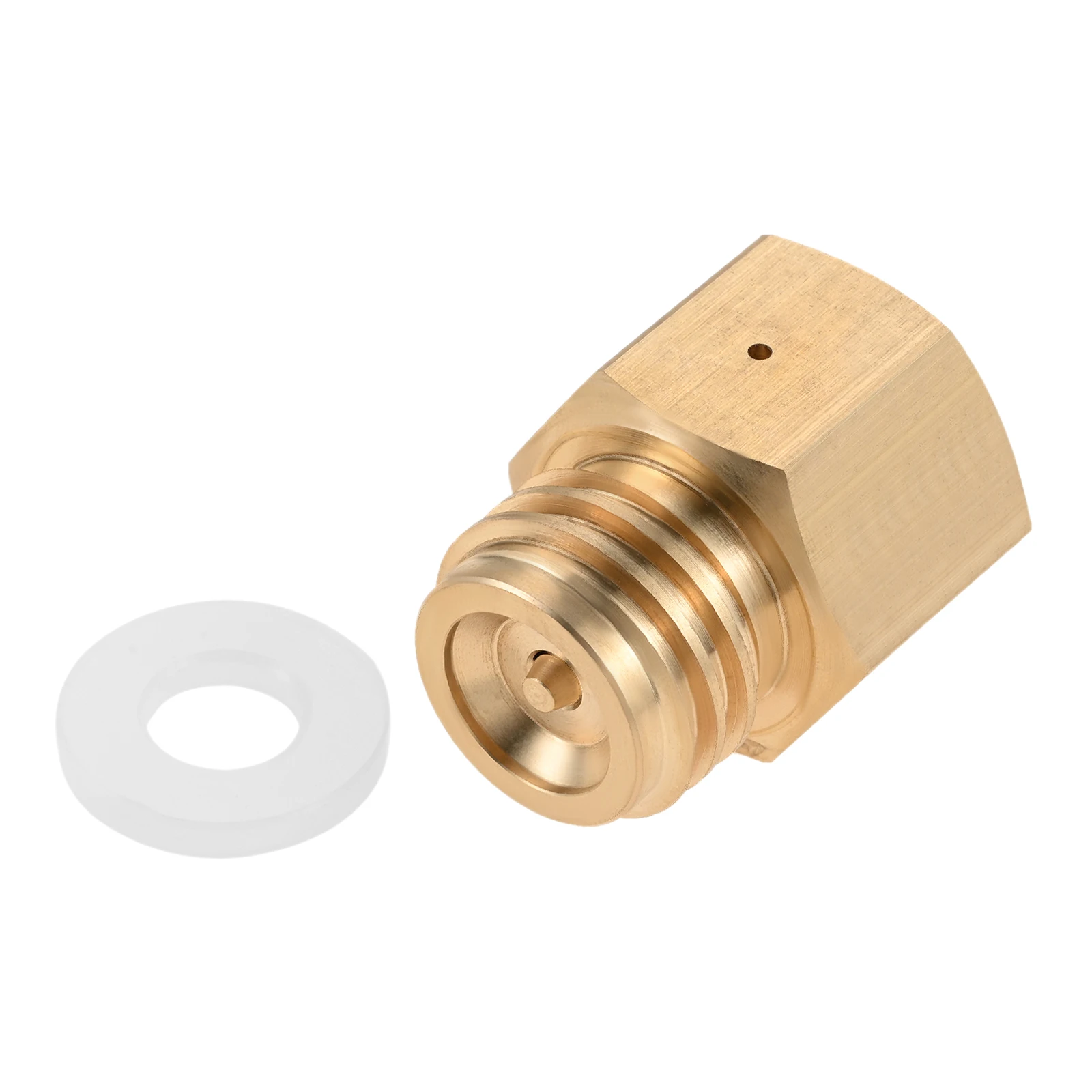 1Set CO2 Soda Cylinder Stream Thread Converts Adapter Suitable for Quooker Cube Tank Female Tr21-4 to Male Tr21-3 Good Sealing