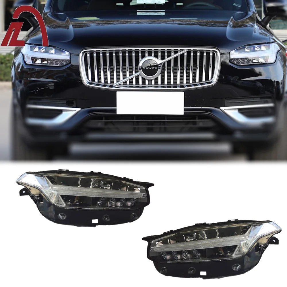 Full LED Headlight For Volvo XC90 II MK2 2014-2018 Driver Side Orignal Super bright Headlamp Assembly