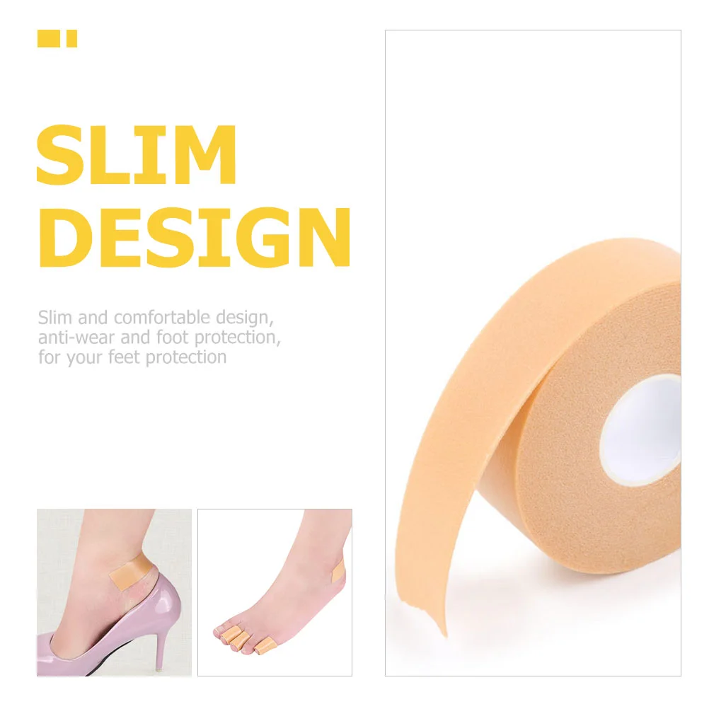 6 Rolls Blister Pads Moleskin for Feet Blisters Anti-wear Stickers High Heels Protective Tape Pedicure Foot Rest