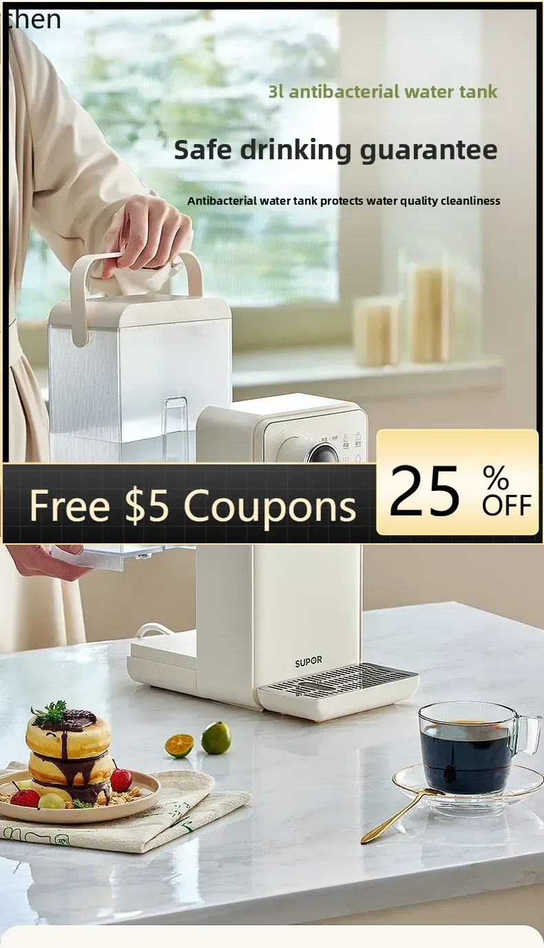 

ZML instant water dispenser household small desktop drinking machine desktop water heater integrated