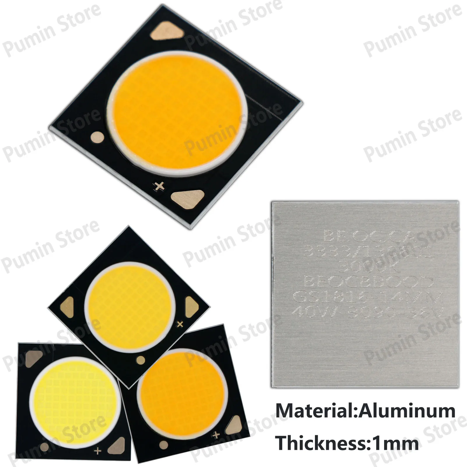 60W led cob Chip 15W 20W 30W super power 40W 50W CRI90 For  1919 Chips Lamp SpotLight Downlight DIY source Accessories Coolwhite