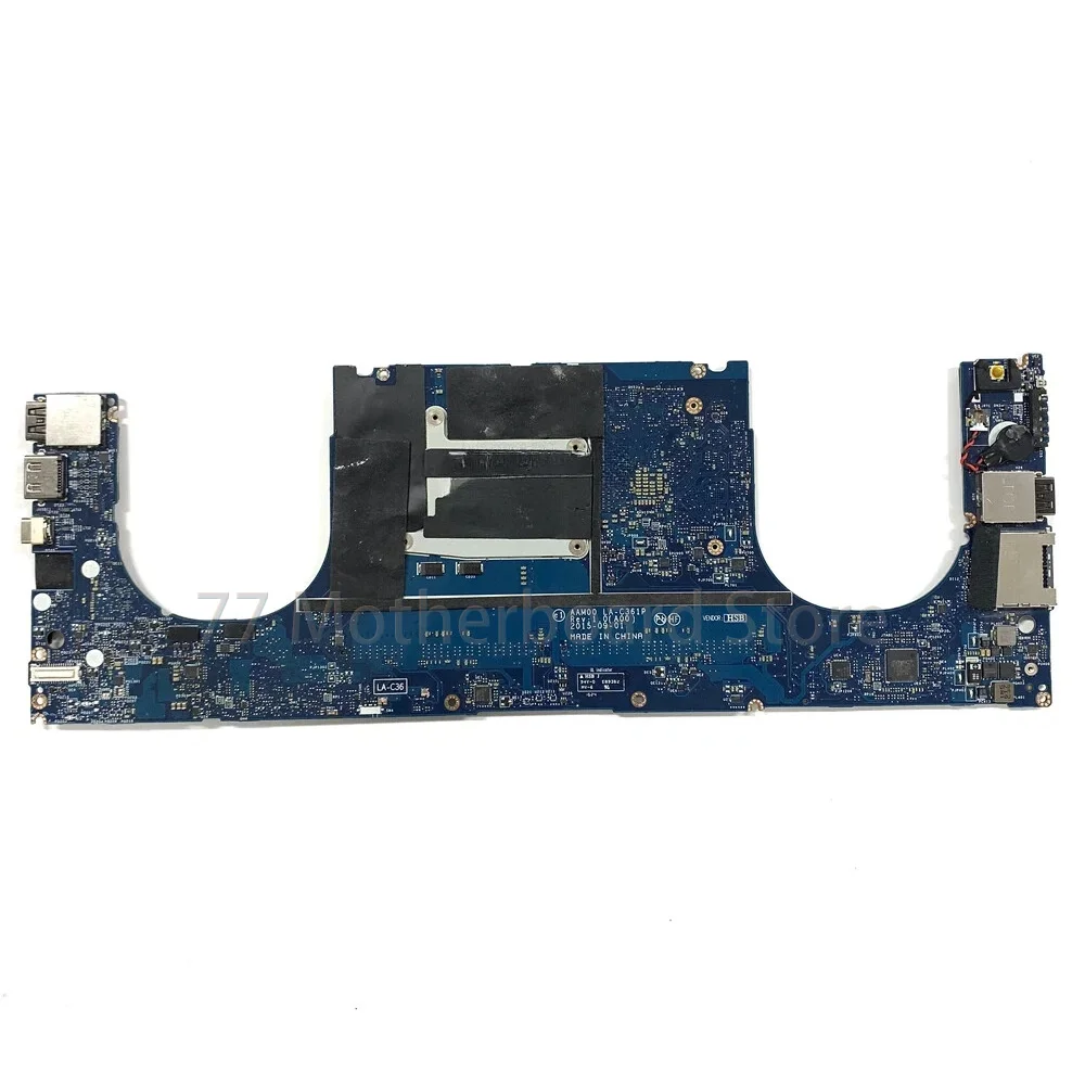 Laptop Motherboard LA-C361P For DELL XPS 15 9550 Precision 5510 With CPU I5-6300HQ I7-6700HQ GPU GTX960M 100% test