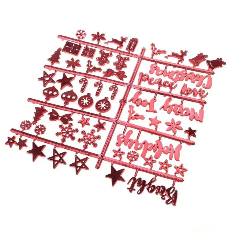 QX2E Christmas Holiday Characters for Changeable Felt Letter Board Message Boards