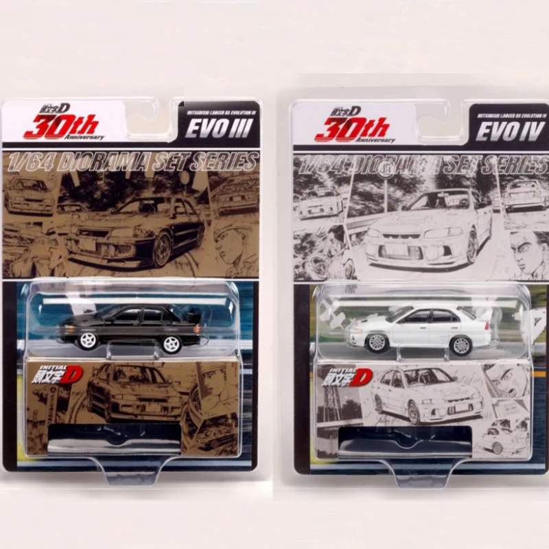 

Литая под давлением оригинальная модель из сплава EVO в масштабе 1:64, имитация классического украшения, хобби, сувениры, коллекция подарков, статический дисплей