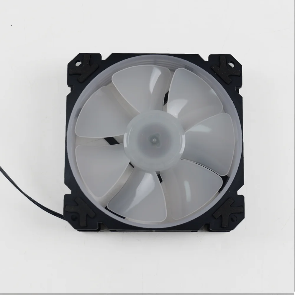 MANMU Case Fan Rainbow Rgb Komputer Gaming Fan Cooler Fan Untuk Pc Rgb 2pin untuk Casing Komputer
