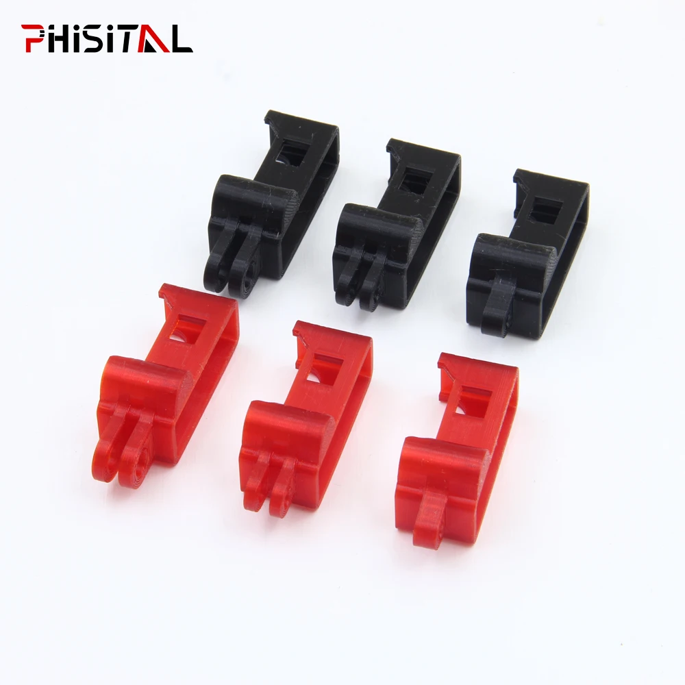 PHISITAL 3D stampato TPU Naked Camera 8 staffa di supporto per GEPRC Naked gopro 8 fpv drone Frame parti fai da te M5/M3/M2 hole