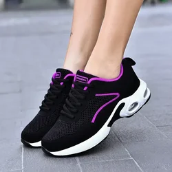 Women Casual Shoes Mesh Breathable Vulcanized Shoes Woman Autumn Fashion Comfortable Sneakers Women Mesh Casual Sports Sheos