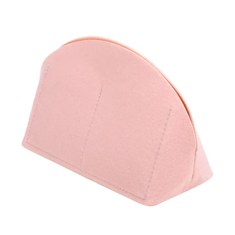 Simple Felt Insert Bag Storage Bags Support Purse Liner Organization Portable Solid Color Bag Organiser Bag Accessories