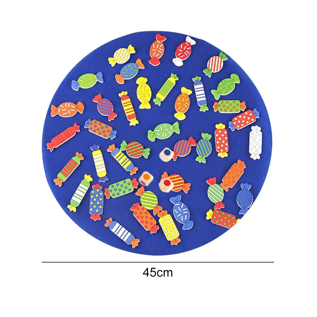 لعبة مطابقة فرز الألوان الخشبية، تصنيف الألغاز التعلم التعليمي Motorik المصنوع يدويًا لمدة 3 سنوات