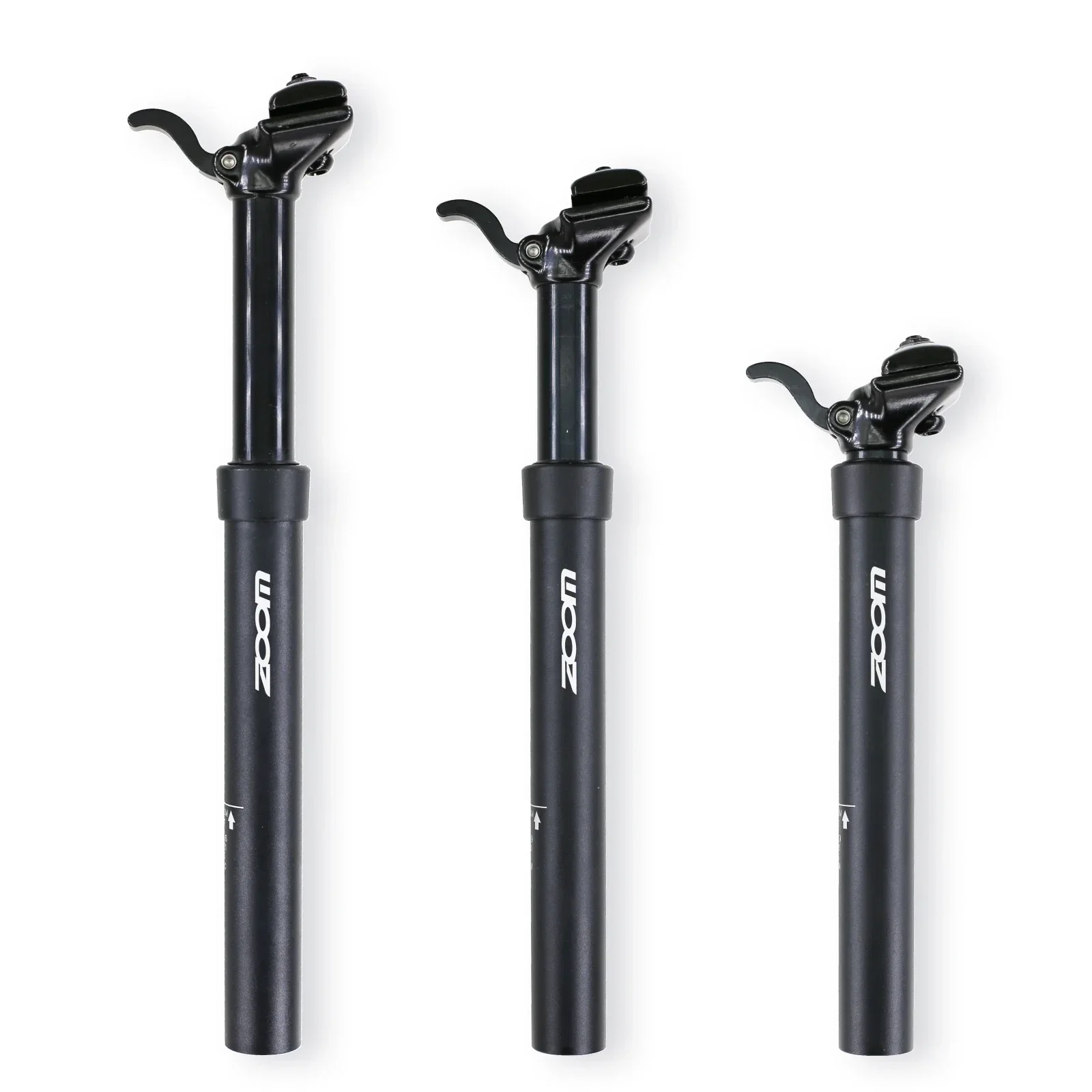 

Zoom Dropper Seatpost Manual Control Lever Height Adjustable Seat Post Hydraulic Bicycle 100mm Travel 375mm 30.9 31.6 Mm MTB