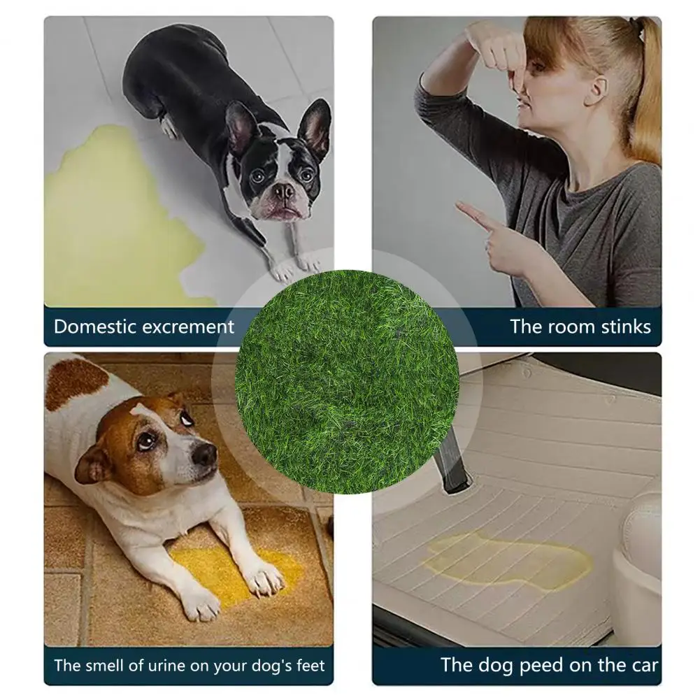 Cat Dog Lawn Pee Mat Easy Pet Pee Mat Odor-free Pet Pee Mat Fine Workmanship Absorbent Wear-resistant Training Pad for Clean