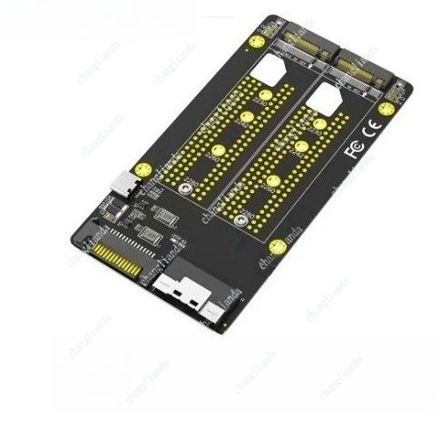 Dual 2X M.2 NVME SSD To SFF-8654 8X Adapter (Pcie Bifurcation Motherboard Is Required)-A31R