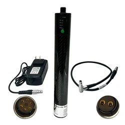 10000mAh Pole Battery BL10000 for Leica For Topcon South Hi-target Trimble CHC GNSS RTK GPS Power External Pole 11.1V Battery