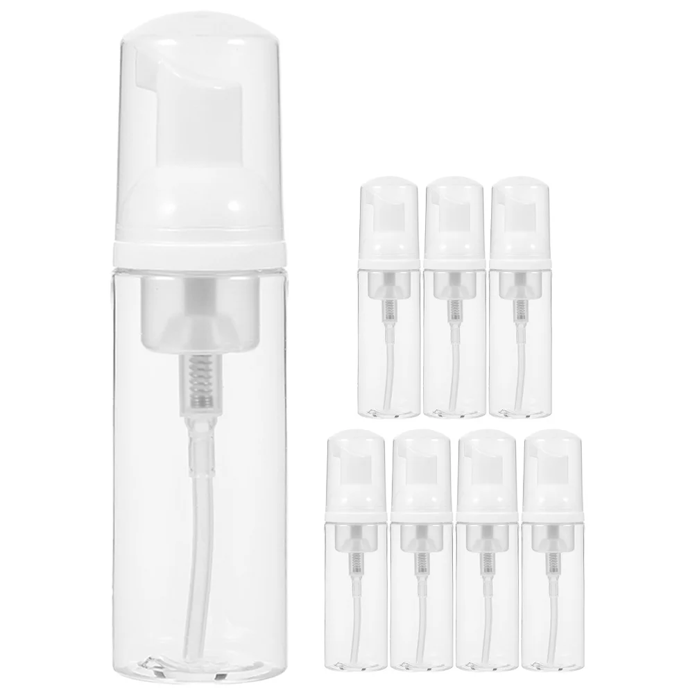 

8Pcs Travel Foam Pump Bottles Leak Proof Refillable Foam Soap Dispenser Cleanser Shampoo Bottles 30ml Foaming Soap Dispenser