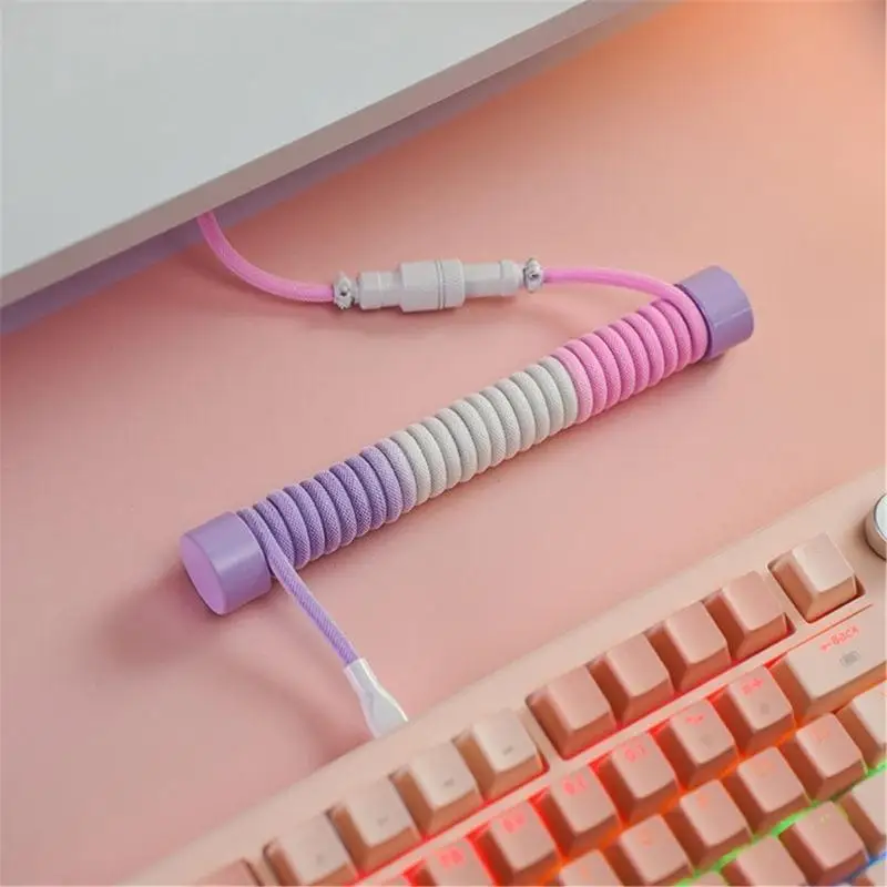 R53C Keyboard Cable Management Weight Rod Mechanical Keyboards Aviation Plugs Cable Weight Rod