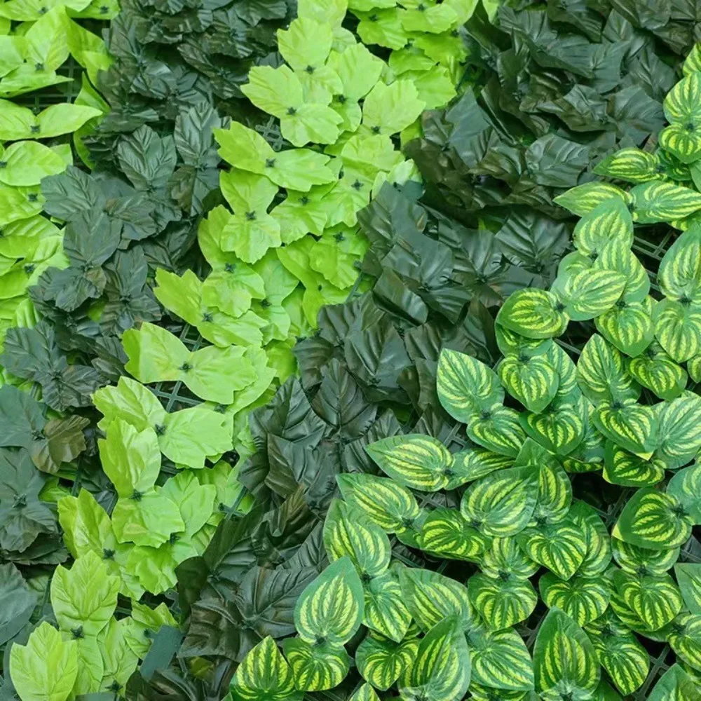 0.5*3M-For Home Outdoor Garden Balcony  Plant Artificial Ivy Hedge  Fence Board Artificial Privacy Fence