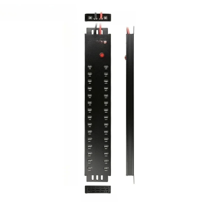 A-812 multi-interface USB2.0 hub 30 ports mobile phone tablet brush machine splitter 2A power supply HUB