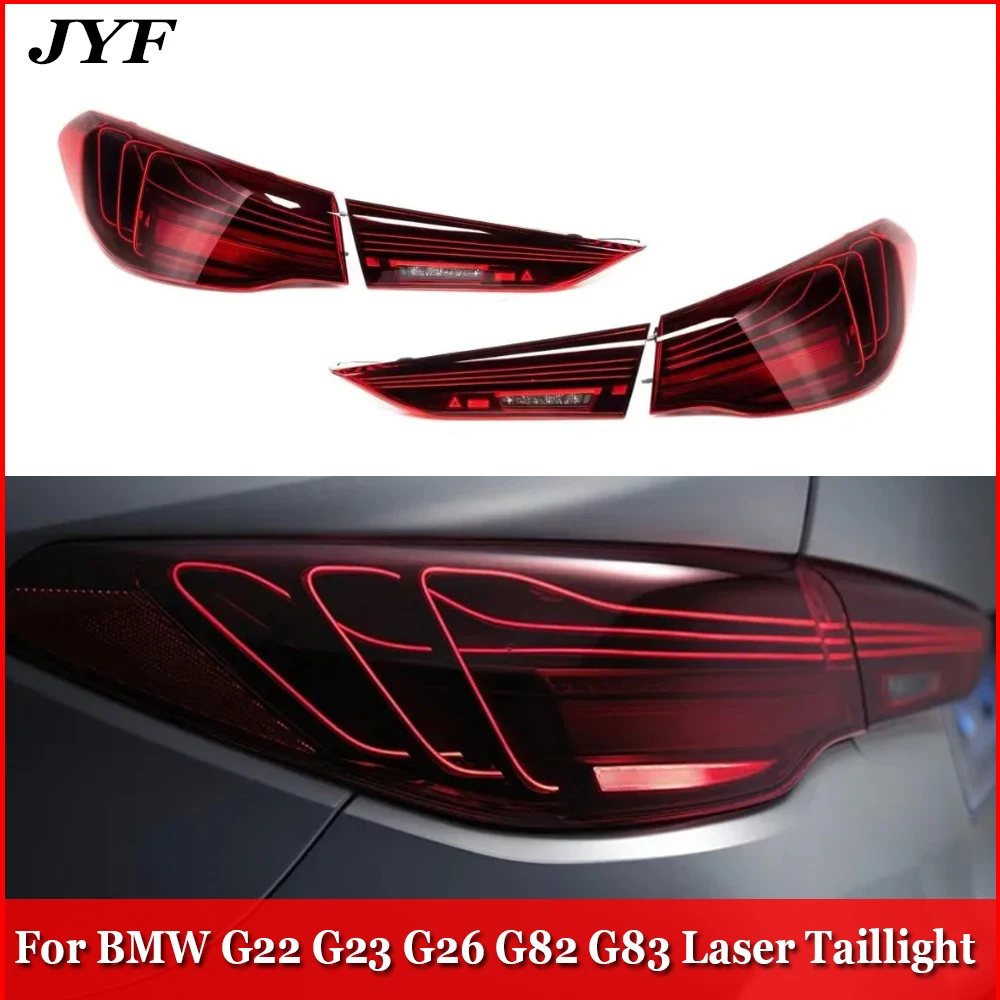 

Car Rear Light For BMX 4Series G22 G23 G26 G82 G83 Laser Taillight Turning Signal Brake Far And Near Plug Play Beam Accessories