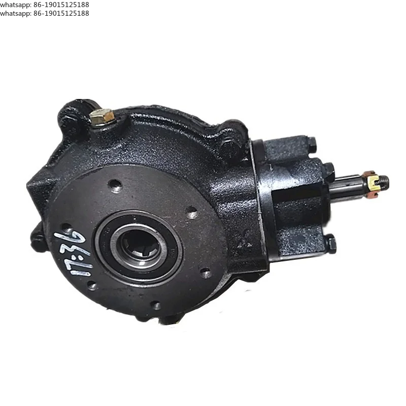 Motorcycle tricycle circular tooth bag 17:36 split rear axle with quick differential bowl angle gear assembly