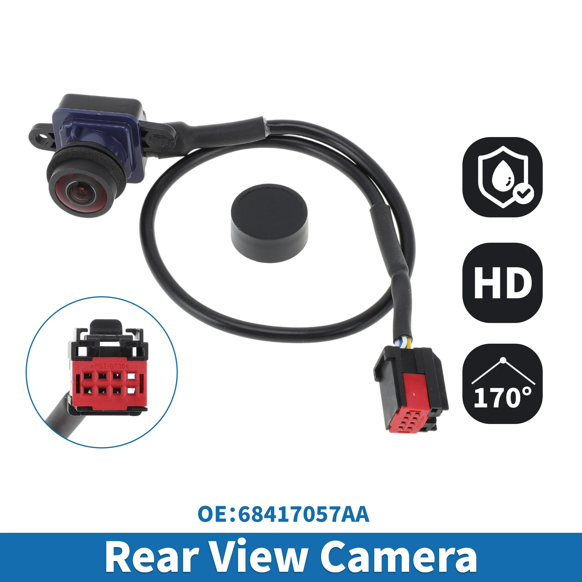 UXCELL Rear View Park Assist Backup Camera for Ram Promaster 1500 2500 3500 2019-2021