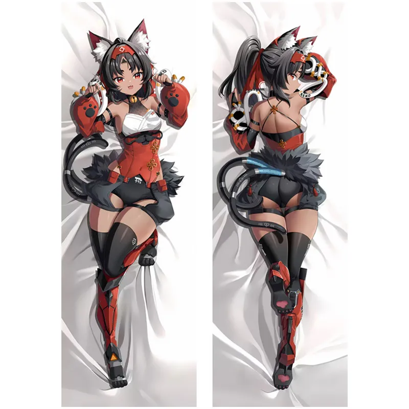 حار أنيمي لعبة Zenless منطقة صفر جين دو لوسيانا إيفلين Dakimakura كيس الجسم عناق وسادة تغطي لهدايا الطلاب أوتاكو ميرش