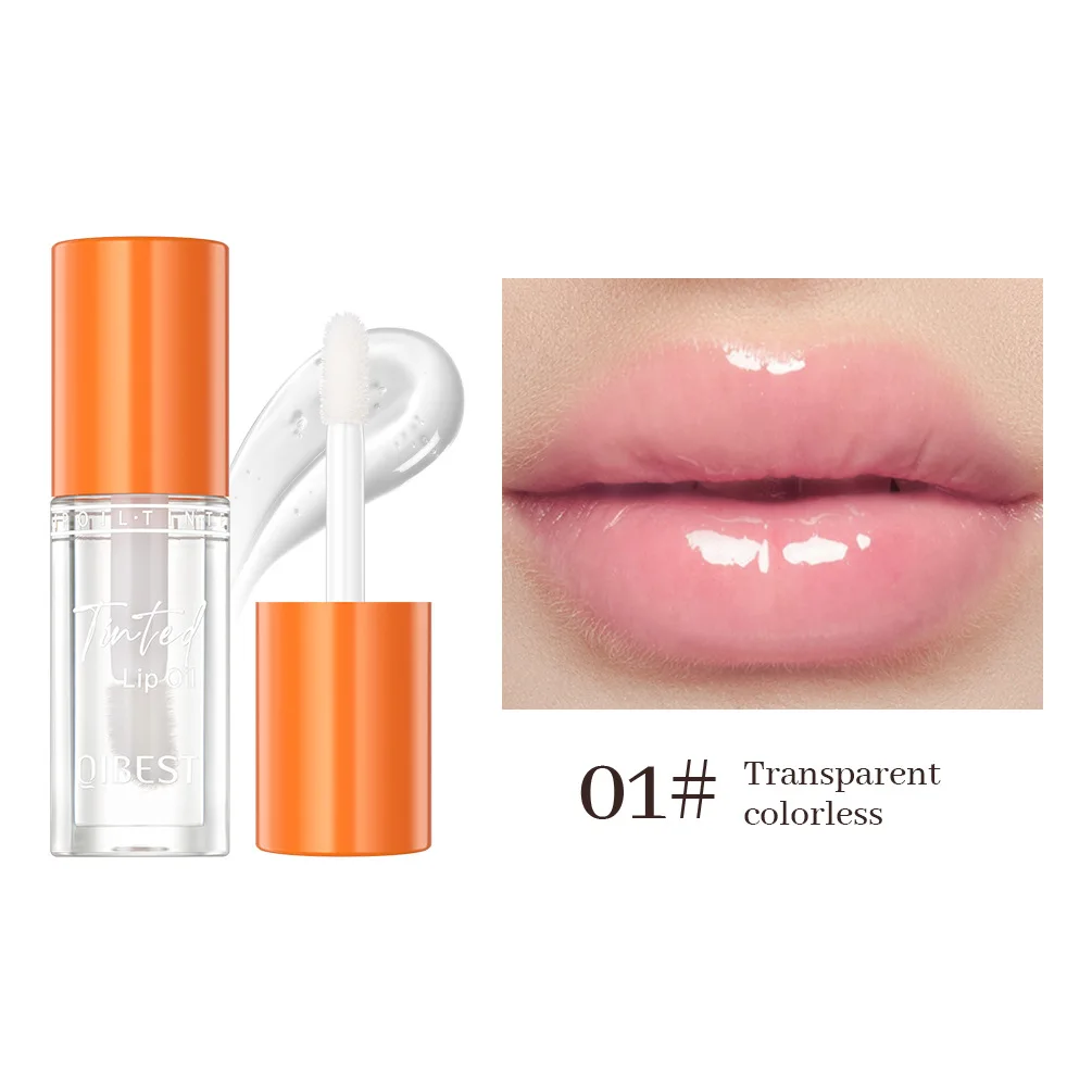 Aufhellen des Lippen öl lang anhaltende feuchtigkeit spendende Lip gloss Wassers piegel Reparatur feuchtigkeit spendende Gelee glänzende Perle Lippen Make-up Kosmetik