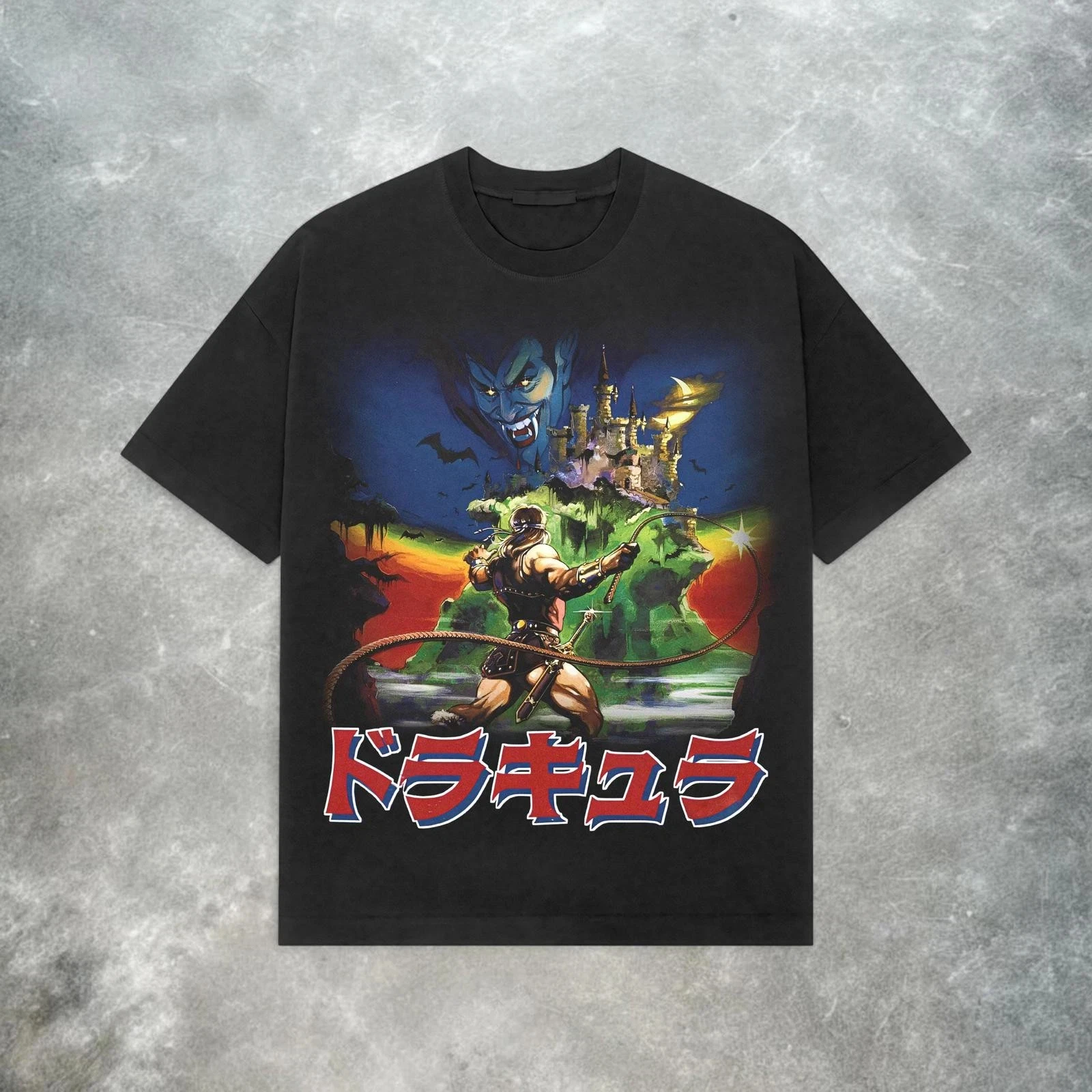 Camiseta Castlevania NES - Camiseta retro de videojuegos de los años 80 hecha de algodón puro, cómoda tanto para hombres como para mujeres, top de moda de verano