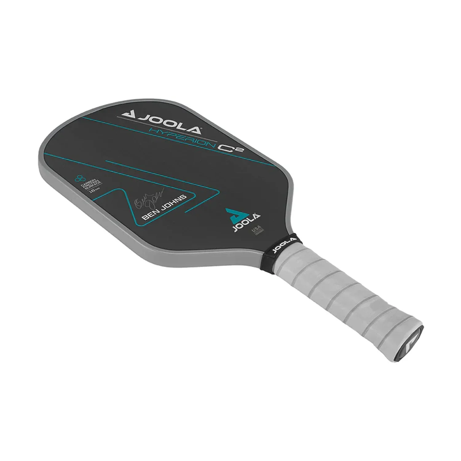 JOOLA Ben Johns Hyperion C2 Pickleball Paddle Aero-Curve Hyperion Forma Tecnología de superficie cargada Raqueta de equilibrio Aprobado por USAPA