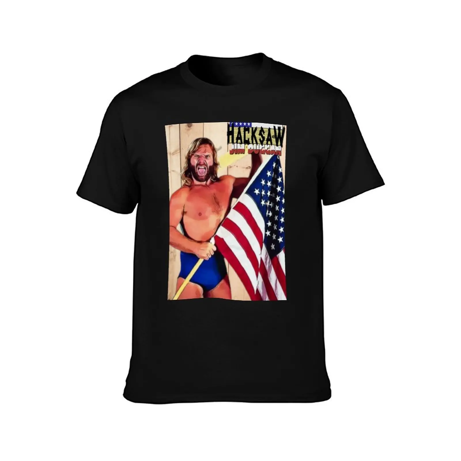 Jim Duggan T-Shirt Fitness Training Breathable Tee T-Shirt