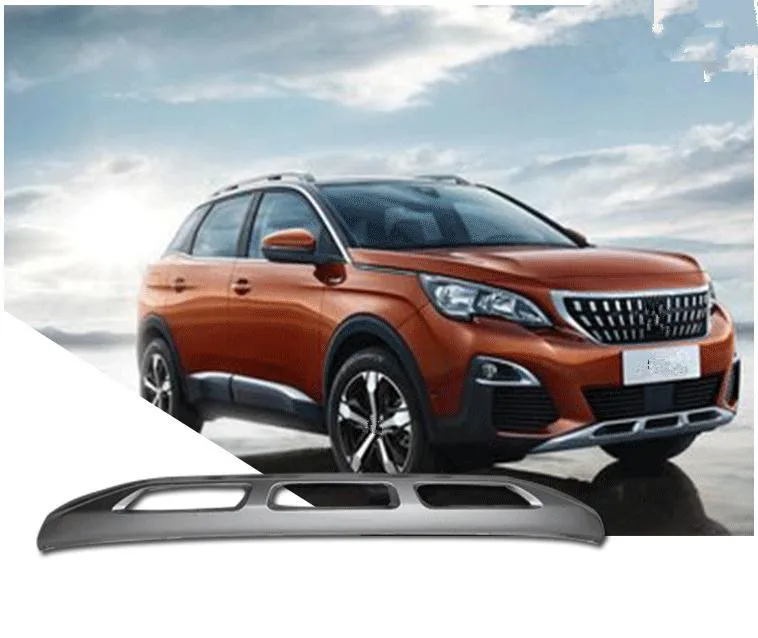 

For Peugeot 3008 3008 GT 2016 20172018 2019 ABS Front Bumpers Skid Bumper Cover Protec r Car styling