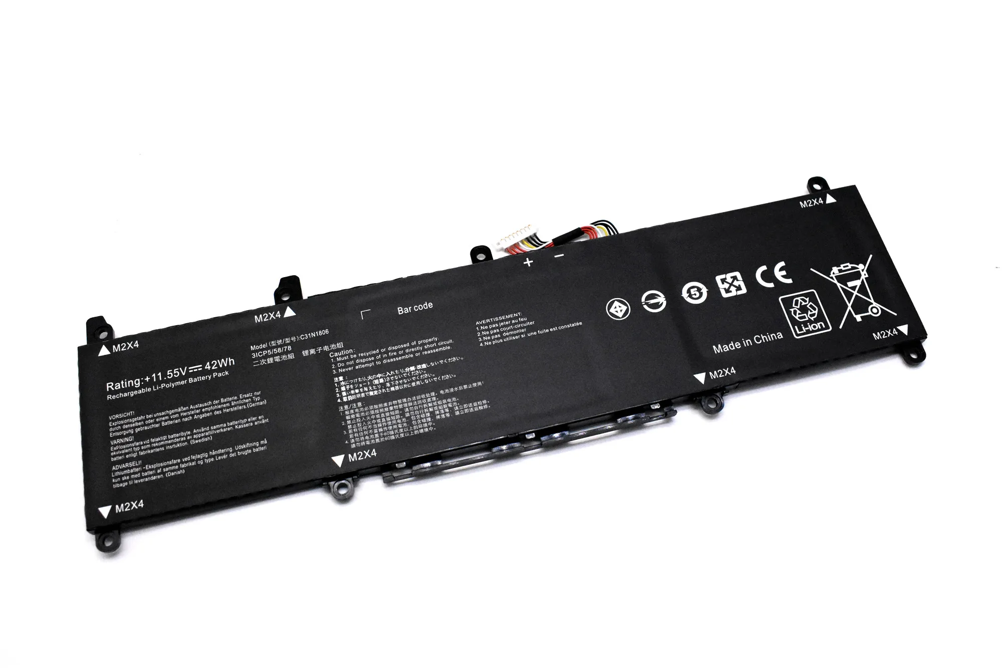 Applicable to ASUS ADOL13F 13-inch C31N1806 S330FA S330UA X330UA batteries