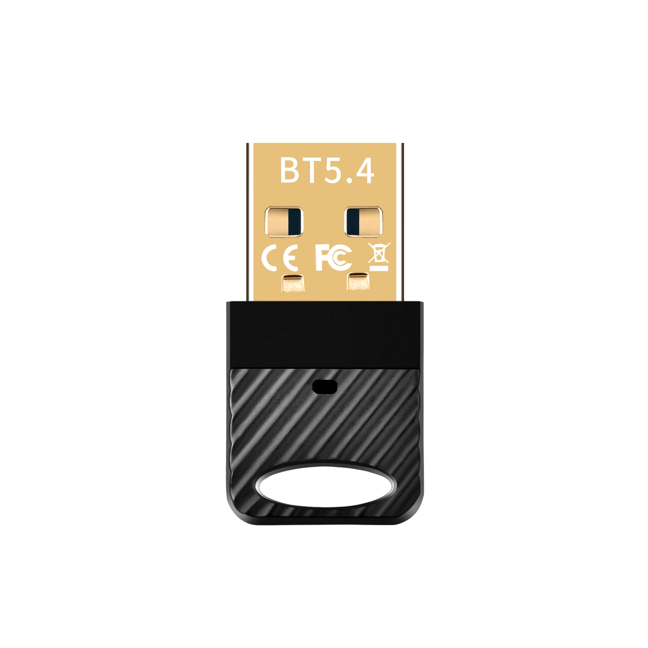 10 قطع محول USB BT 5.4 وضع مزدوج (BLE+EDR)، التوصيل والتشغيل، Win 11/10/8.1، يدعم 7 أجهزة