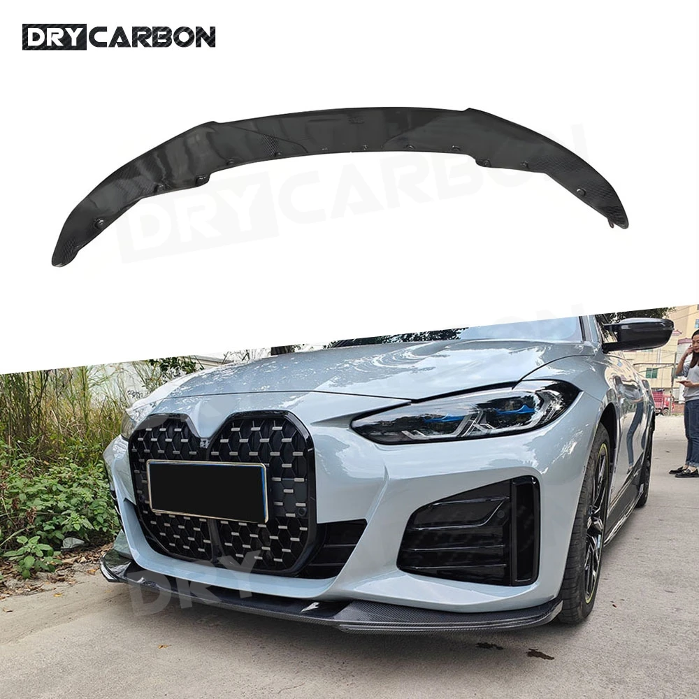 

Carbon Fiber Front Lip Aprons Bumper Chin for BMW 4 Series G26 425i M Sport 2020+ FRP Bumper Chin Body Kits Accessories
