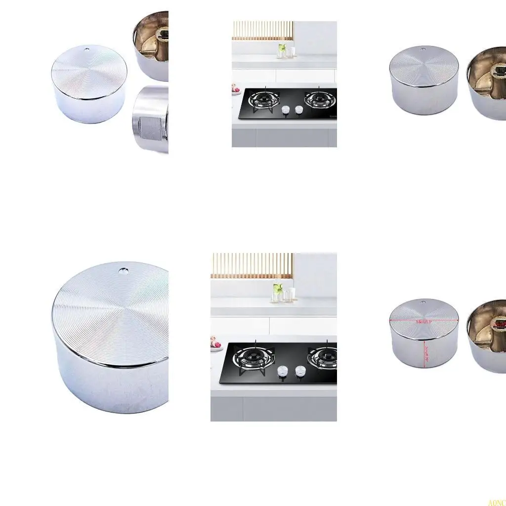 A0NC مقبض التحكم في الموقد المعدني الثقيل للفرن، مفتاح دوار، مقابض التحكم في موقد الغاز #1