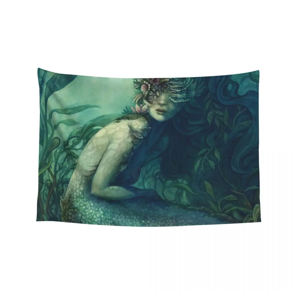 Dwynwen - Mermaid Tapestry Decoration Room Decoration For Home Home Decorating Tapestry