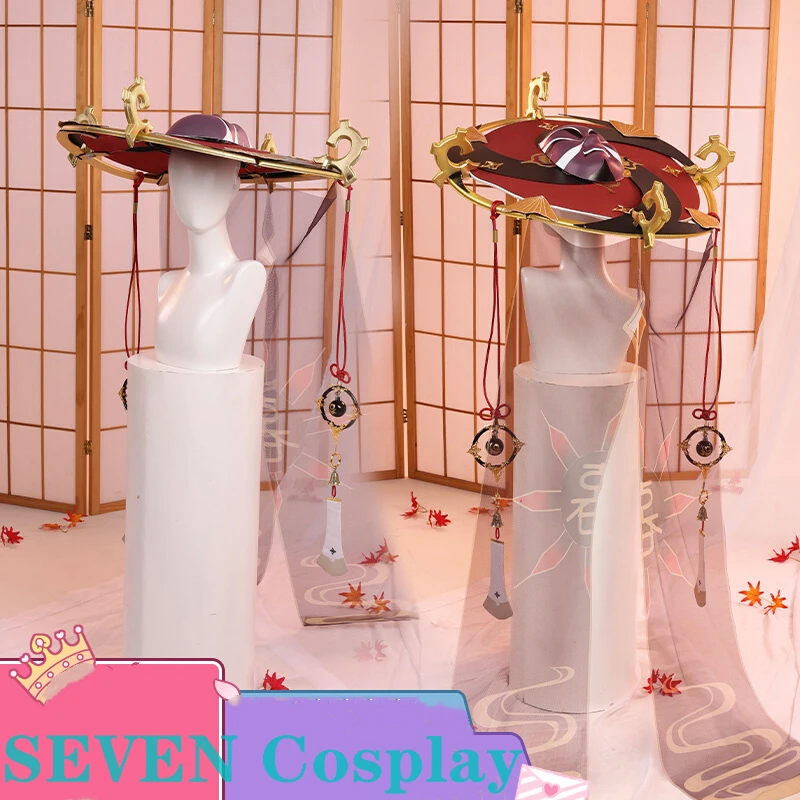 SEVEN Cosplay Game Genshin Impact Scaramouche Kunikuzushi Cosplay Prop Hat