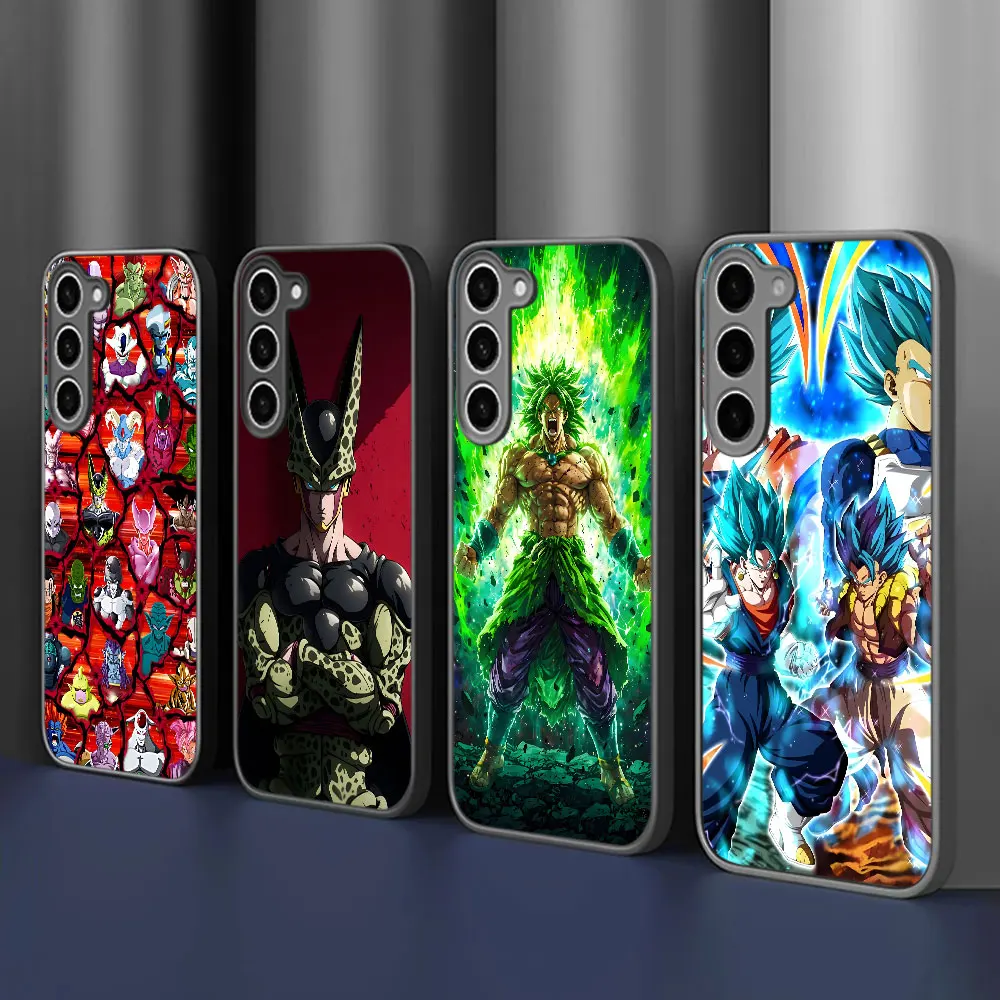 Goku Dragon Ball Anime Case for Samsung Galaxy S25 Edge S24 S23 S21 S22 Ultra S20 FE S10 Lite S8 Plus Shockproof Phone Cover