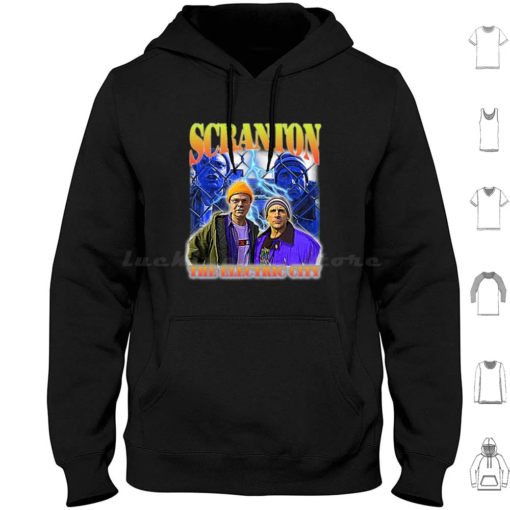 Scranton The Electric City Classic Hoodie Cotton Long Sleeve Scranton The Electric City