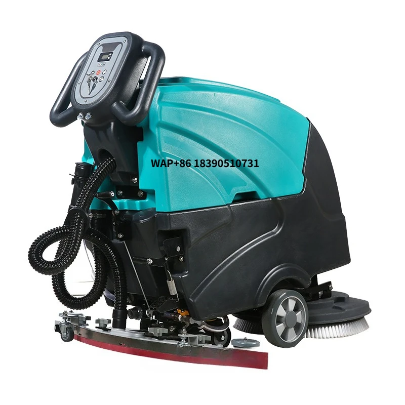 ركوب آلة تنظيف الأرضيات الصناعية على معدات التنظيف الكهربائية الأوتوماتيكية للمستودعات والمصنع