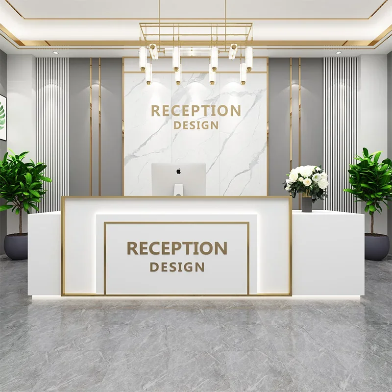 Qingshe cashier fashion caier branch modern Jianyue dentistry clinic barbecue store reception desk