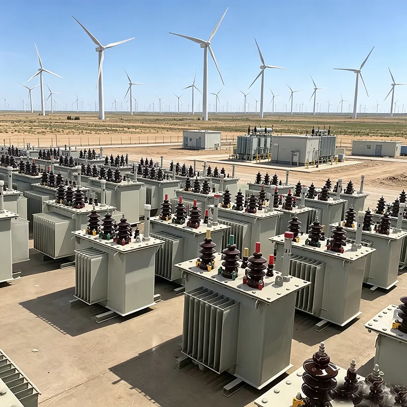 Three Phase Oil Immersed Transformer Overhead Utility Distribution