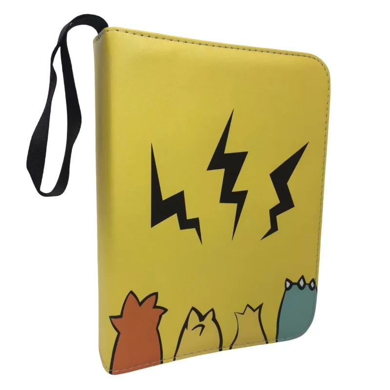 حقيبة مجموعة بطاقات جديدة مكونة من 320 قطعة لتخزين بطاقات الجيب مجموعة بطاقات المعركة الكلاسيكية ألبوم صور مخصص هدايا عيد الميلاد