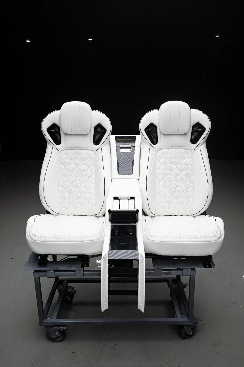 YLD Luxury Leather Car Seats for G Class W464 Rear Multifunctional Seat G55 G500 G63 G550 G65 Auto Accessories Car Interior