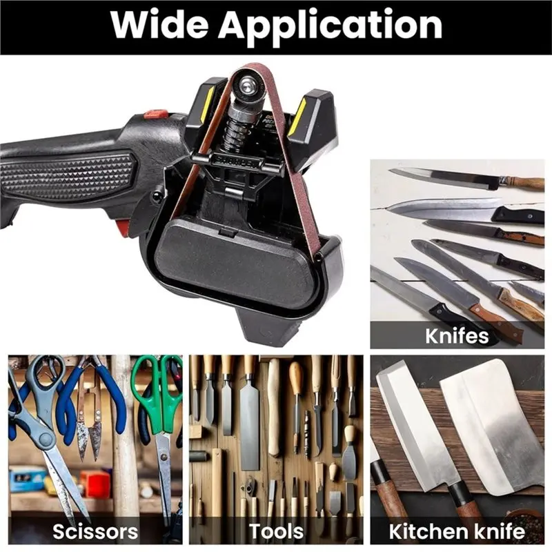 Y50A-For Work Sharp WSCMB Combo Compatible 40 Pcs 1/2 X 12 Inch Knife Sharpener Sanding Belt Replacement Kit 80-5000 Grits